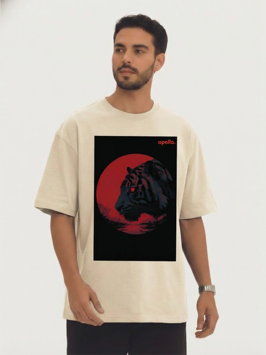 'Face The Tiger Within' Oversized T-shirt