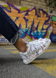 Hand-Painted Customized Sneakers for Men by Apollo Moda | Stardust Vibe
