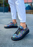 Customized Hand-Painted Sneakers for Men by Apollo Moda | Artsy 1