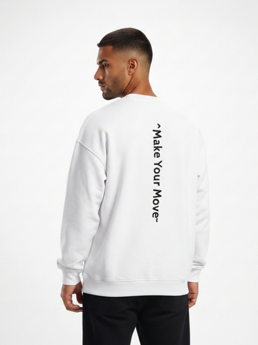 'Make Your Move' Oversized Sweatshirt