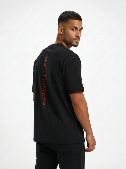 'Face The Tiger Within' Oversized T-shirt