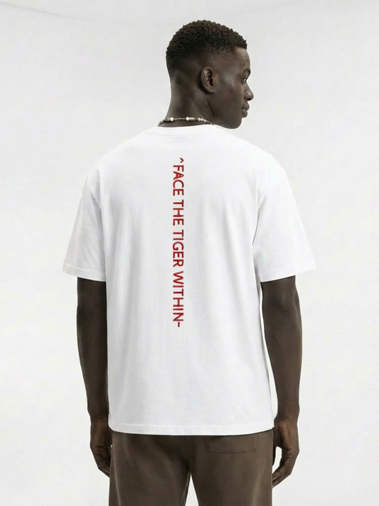 'Face The Tiger Within' Oversized T-shirt