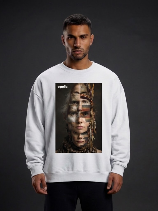 Unisex Oversized Cotton Apollo Sweatshirt