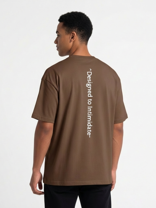 'Designed to Intimidate' Oversized T-shirt