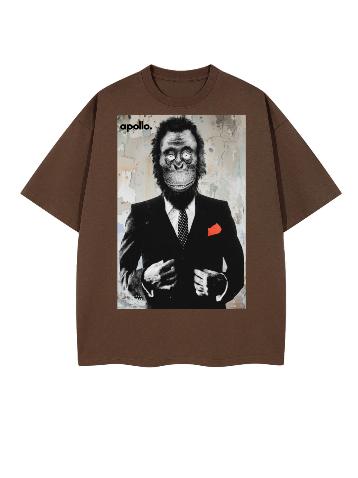 'Monkey Business Only' Oversized T-shirt