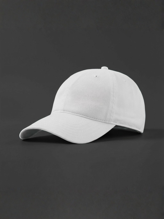 Cotton Twill Hat Pure White