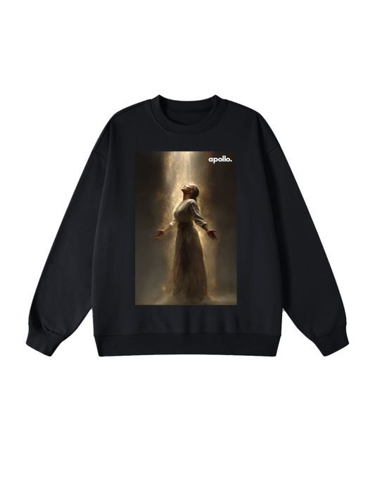 Unisex Oversized Cotton Apollo Sweatshirt