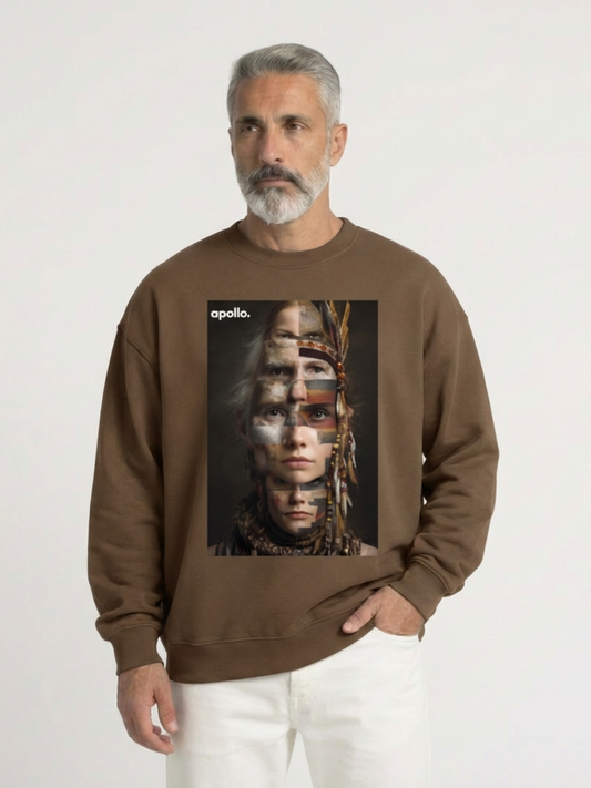 Unisex Oversized Cotton Apollo Sweatshirt