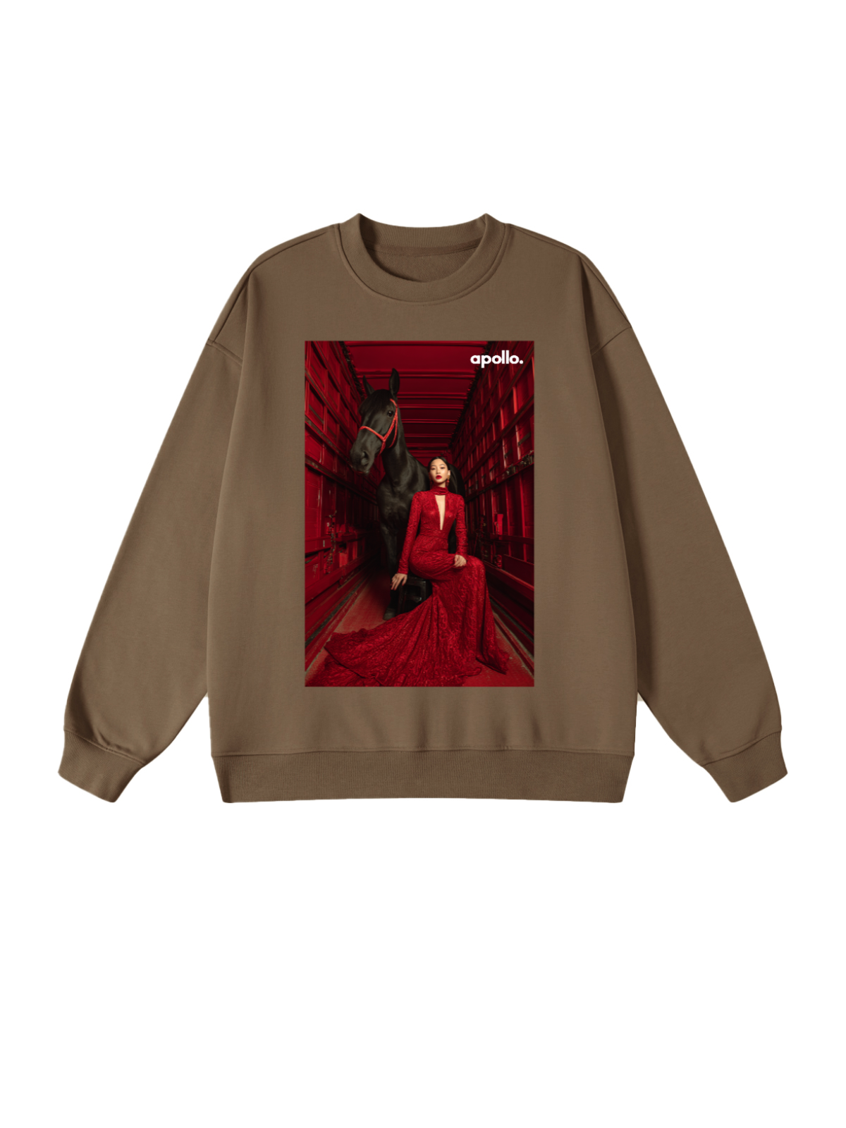 Unisex Oversized Cotton Apollo Sweatshirt