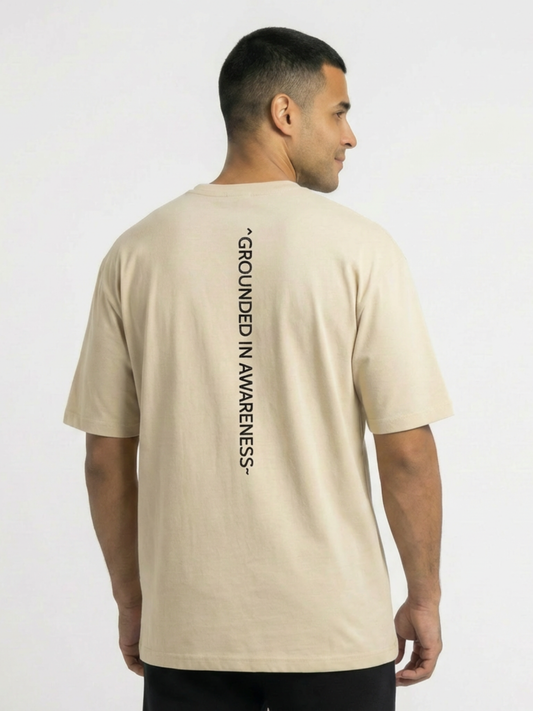 'Grounded In Awareness' Oversized T-shirt