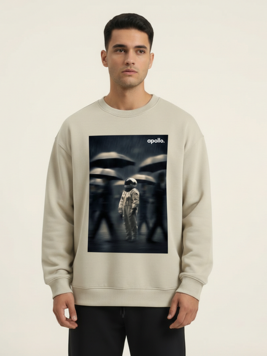 Unisex Oversized Cotton Apollo Sweatshirt