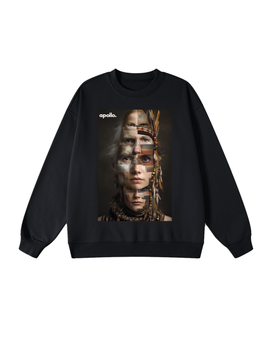 Unisex Oversized Cotton Apollo Sweatshirt