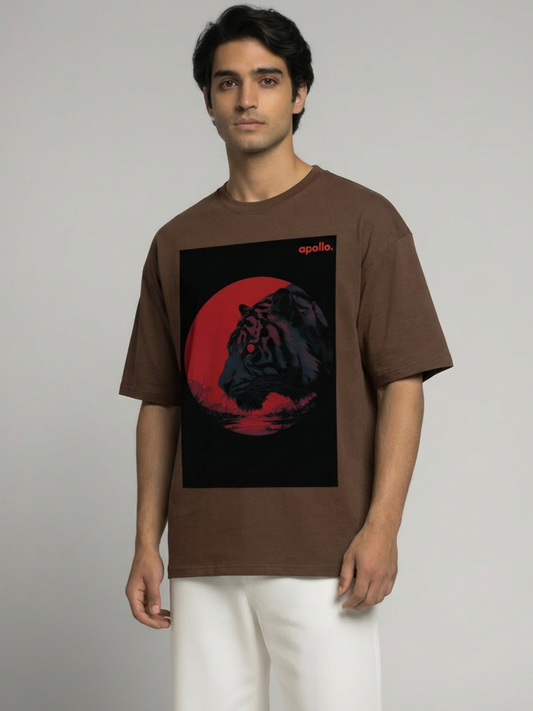 'Face The Tiger Within' Oversized T-shirt