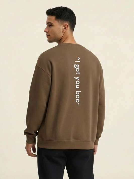 'I Got You Boo' Oversized Sweatshirt