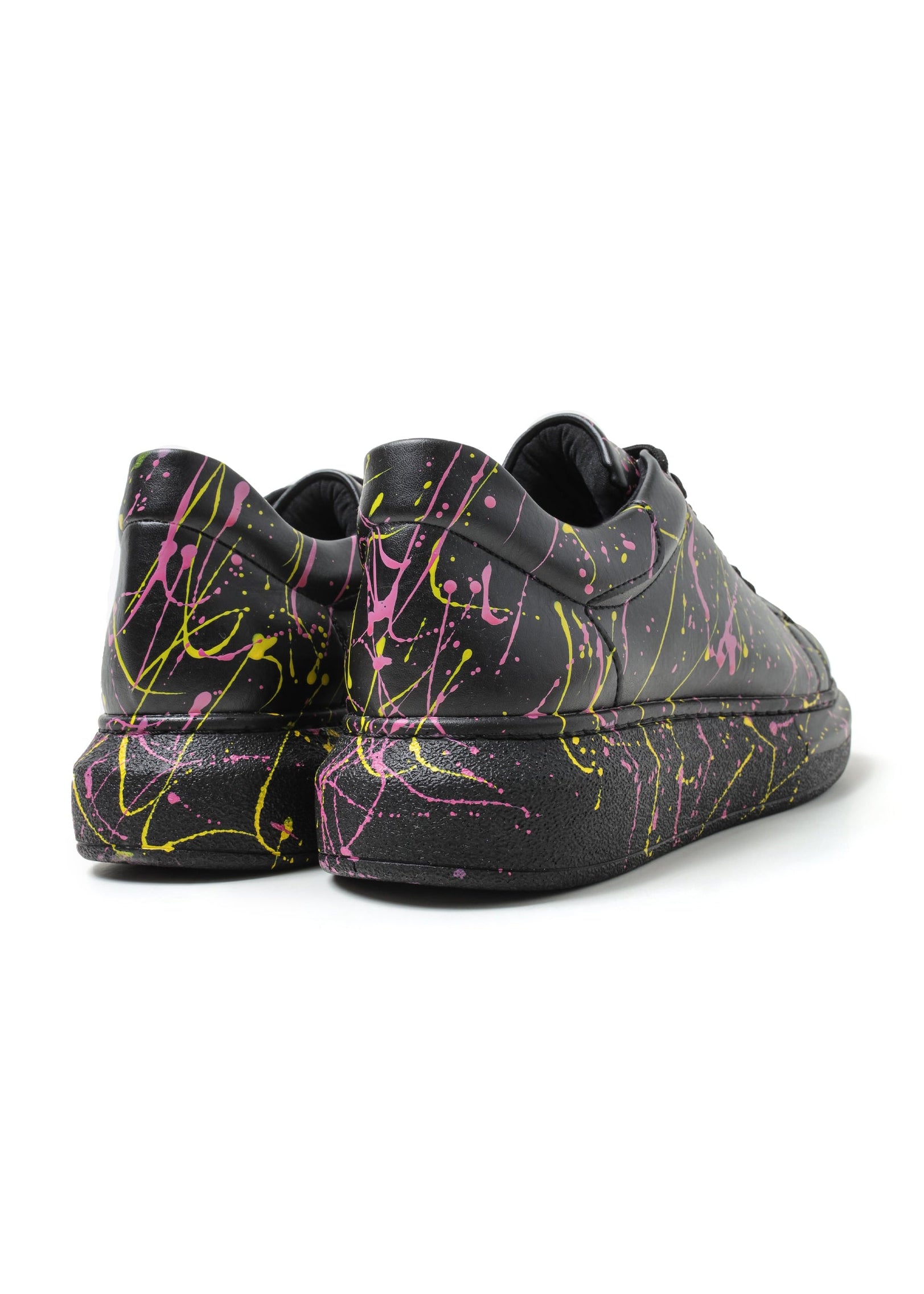 Hand-Painted Customized Sneakers for Women by Apollo Moda | Stardust Rhythm