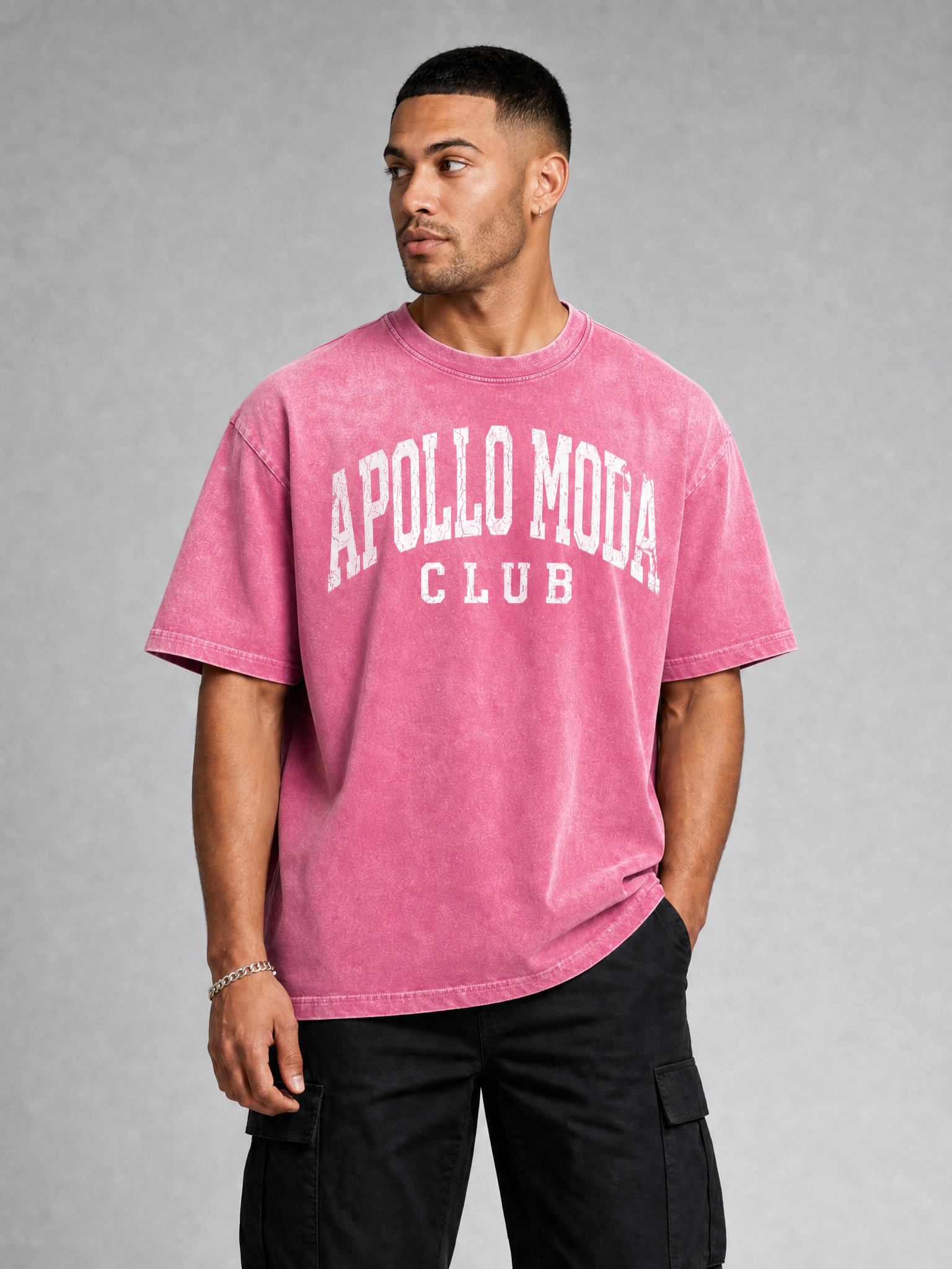 Club Washed Gradient Oversized Tee