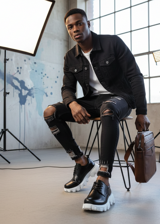 Men's Cancun in Black & White